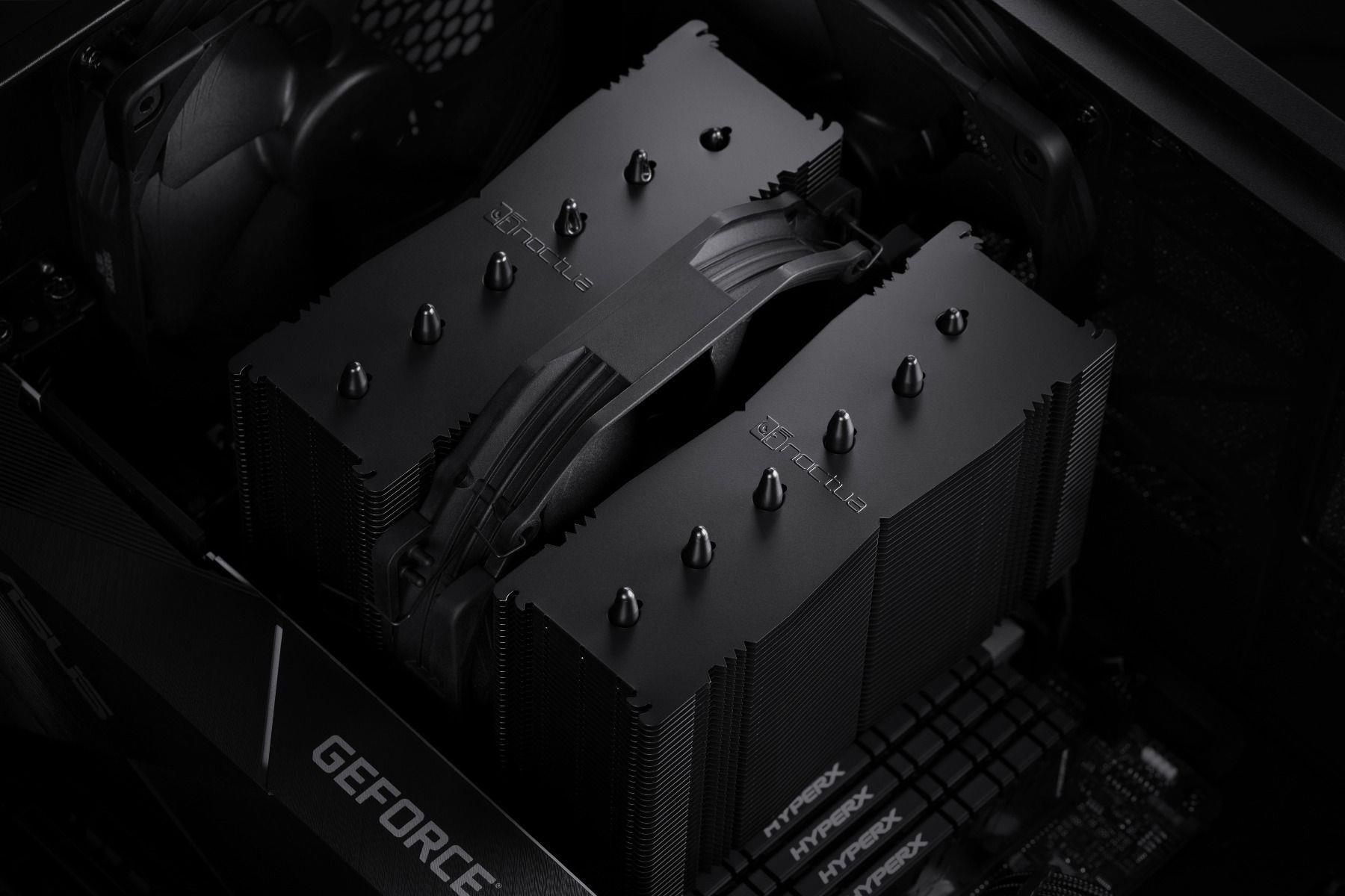 Noctua NH-D15S chromax.black CPU-Kühler 14 cm Schwarz