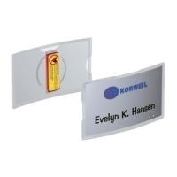 DURABLE Namensschild KONVEX 40x75mm mit Magnet 1 Pg