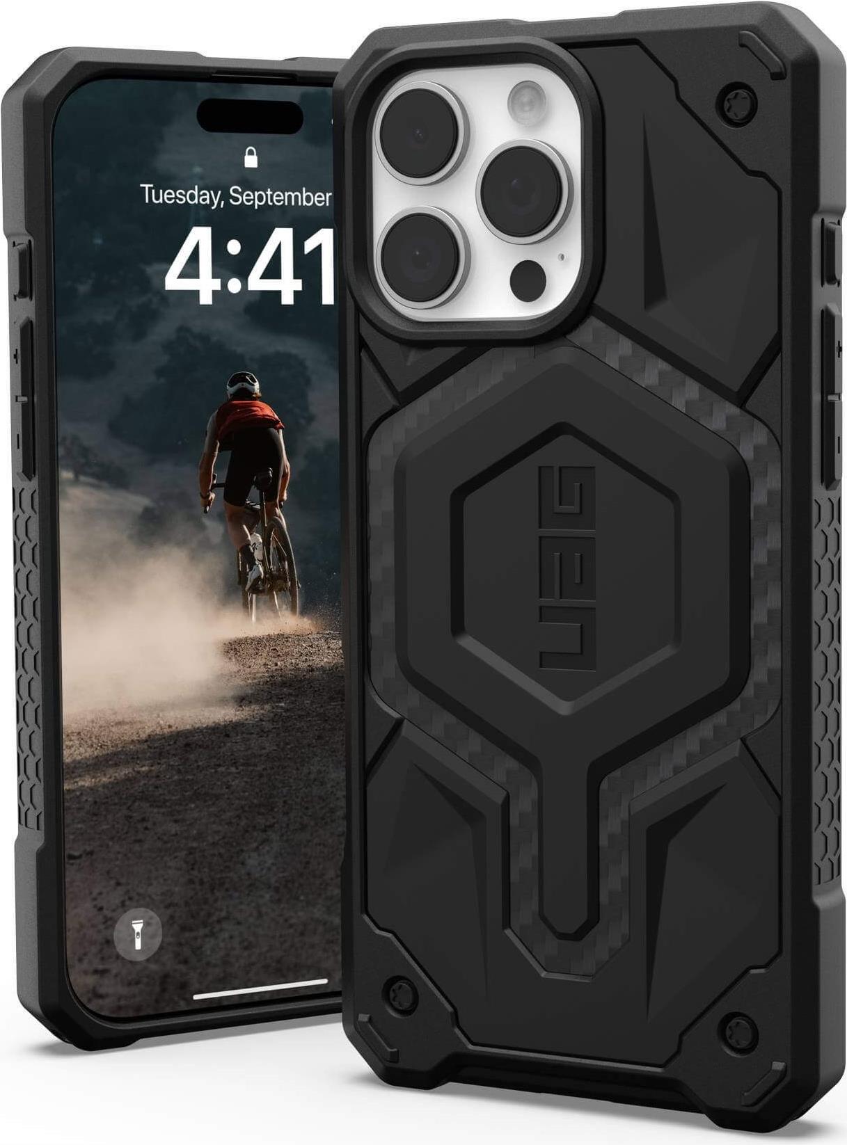 UAG Urban Armor Gear Monarch Case | Apple iPhone 16 Pro Max | carbon fiber | 114461114242 (114461114242)