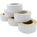 ARTDEV Etikettenrolle - Thermotransfer, 50 x 20mm, D135mm, Kern 76, 3000 Etiketten/Rolle, permanent (ETP 050-020 K76 D135)