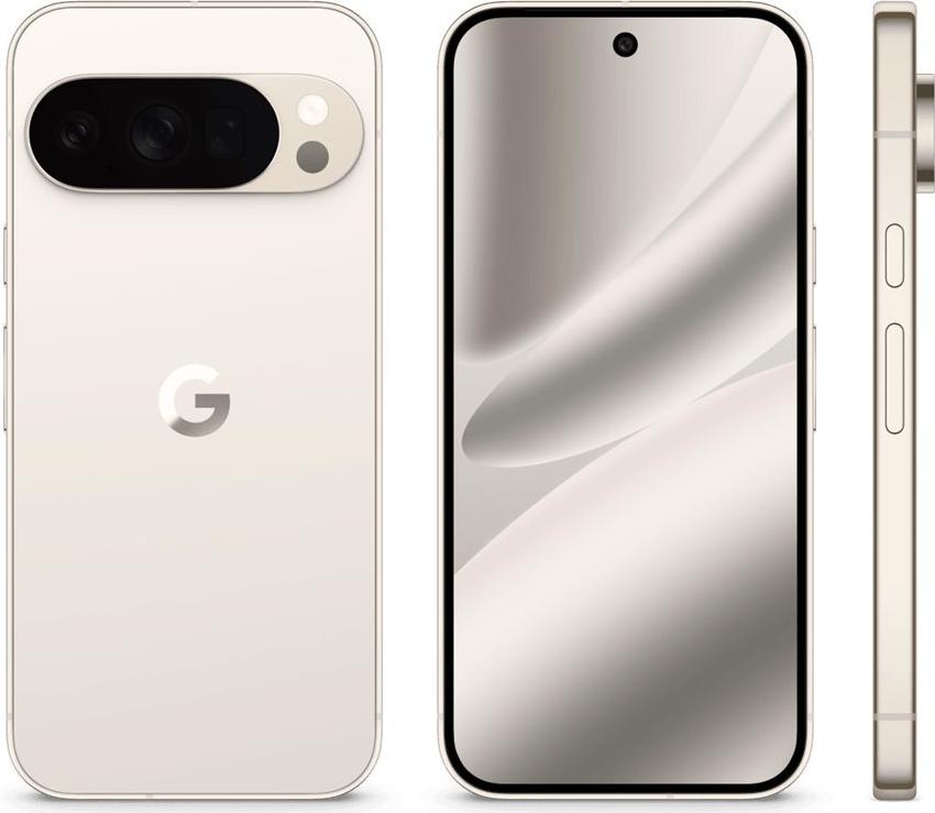 Google Pixel 10 Pro 5G Dual-SIM Smartphone 6.3" 16 GB RAM 128 GB Porzellan