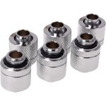 Alphacool 17386 Schlauchanschluss Messing Chrom 1 Stück(e) (17386)