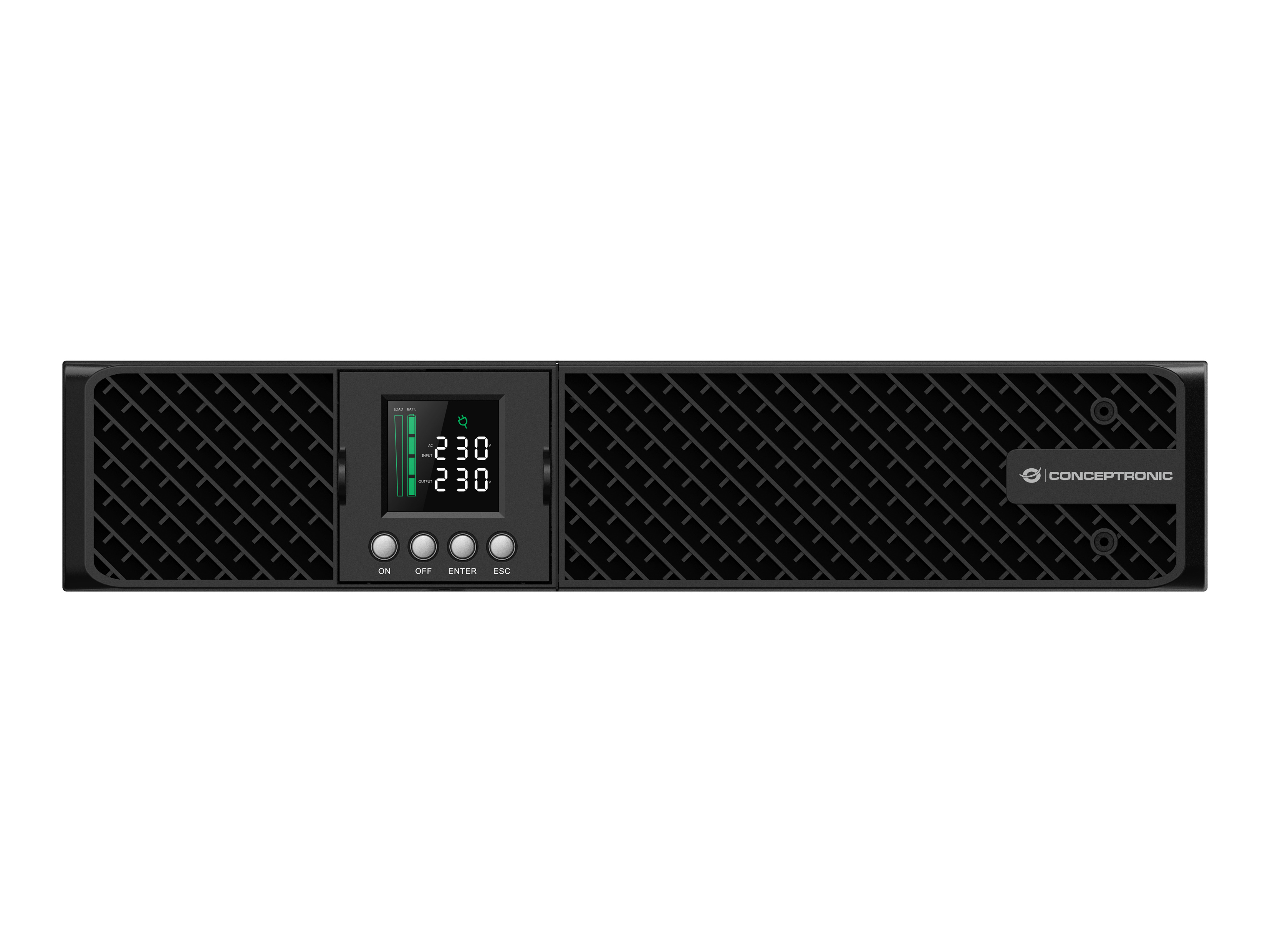 Conceptronic ZEUS51E2K 2000 VA 2000 W Online USV Schwarz