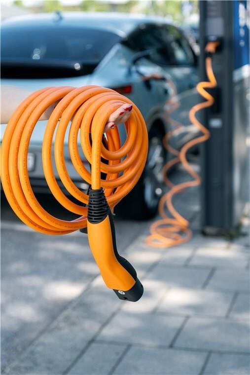 LAPP MOBILITY Helix Ladekabel Typ 2 bis 22 kW 7 m Orange