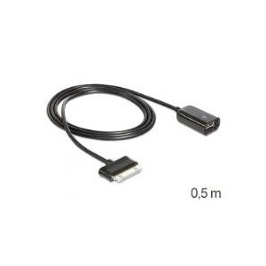 Delock Kabel Samsung 30 Pin Stecker > USB-A Buchse OTG 50 cm (83298)