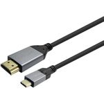 Vivolink PROUSBCHDMIMM10 Kabeladapter HDMI Type A (Standard) USB C Schwarz (PROUSBCHDMIMM10)