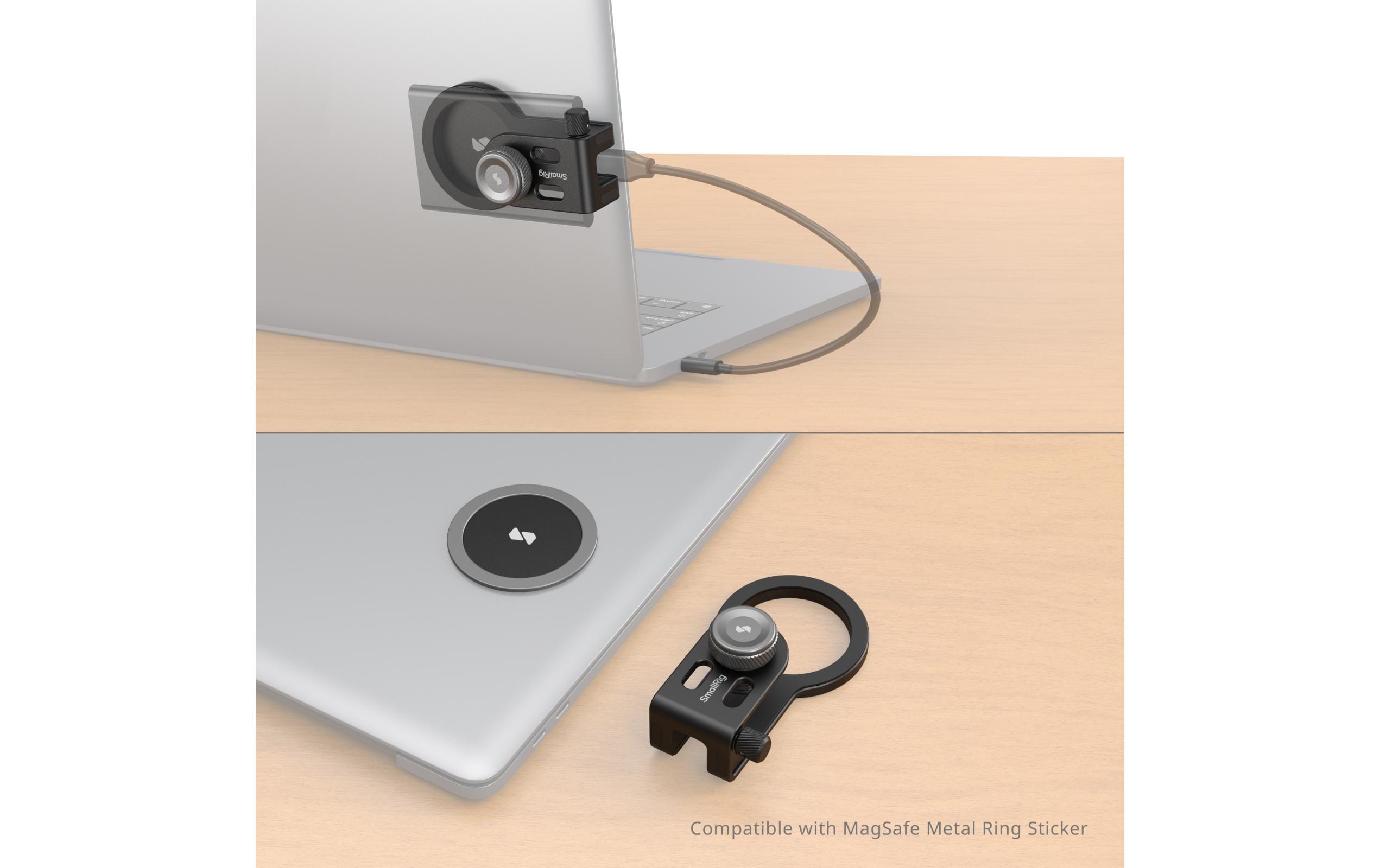 SmallRig MagSafe / Cold Shoe Universeller 2-in-1-SSD-Halter 4779 Schwarz
