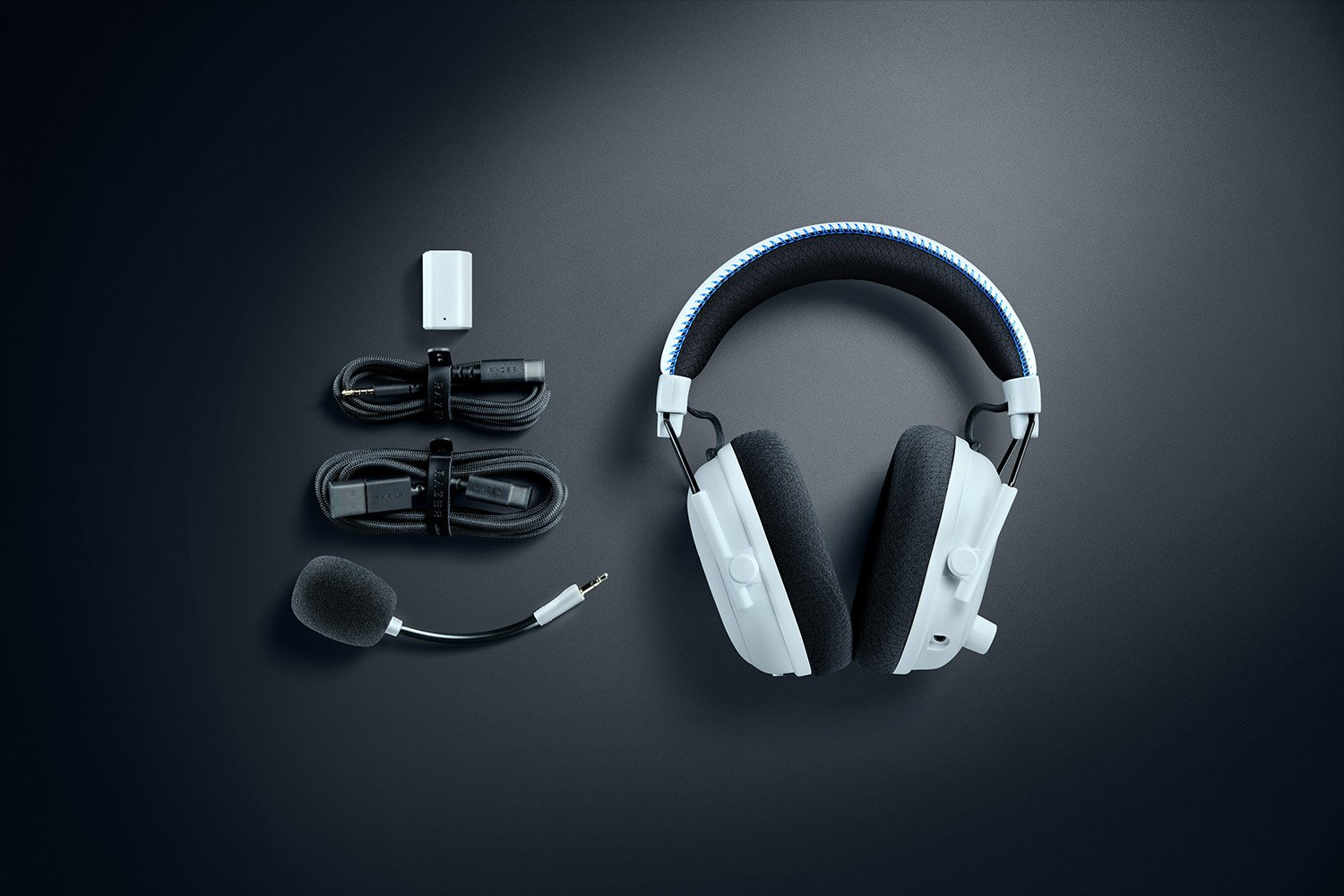 Razer BlackShark V3 Pro for PlayStation Over-Ear Gaming-Headset Kabellos ANC THX Weiß