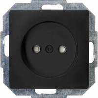 Kopp Einsatz Steckdose Paris Schwarz (matt) 921250089 (921250089)