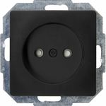Kopp Einsatz Steckdose Paris Schwarz (matt) 921250089 (921250089)