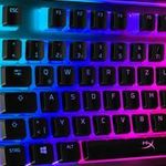 HyperX Pudding Keycaps Tastenkappen Schwarz (HKCPXA-BK-DE/G) (4P5P4AD#ABD)