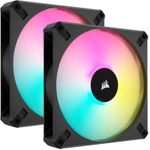 Corsair CO-9050156-WW Computerkühlsystem Computergehäuse Ventilator Schwarz 2 Stück(e) (CO-9050156-WW)