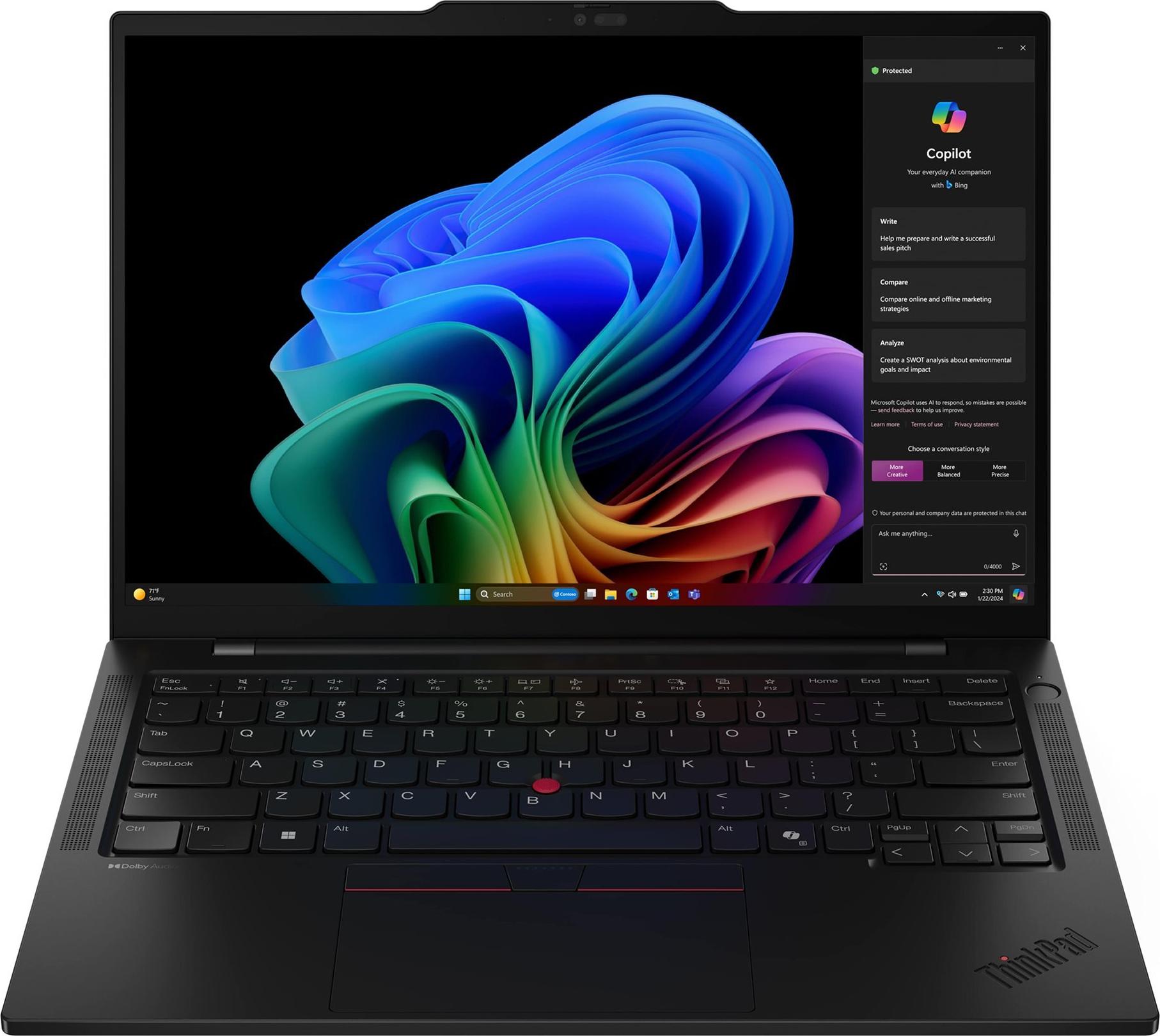 Lenovo ThinkPad T14s Gen 6 14" Intel Core Ultra 5 32 GB RAM 512 GB SSD Schwarz