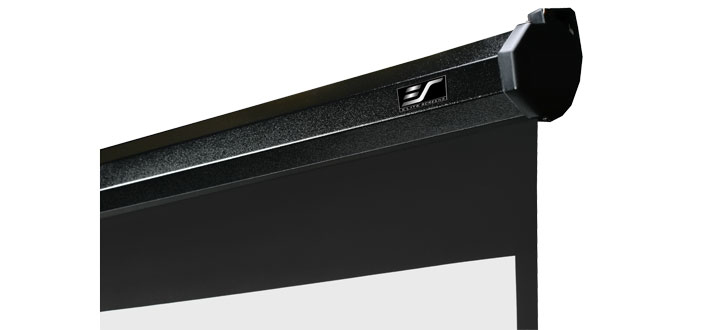 Elite Screens MaxWhite M135UWH 135" Rolloleinwand Schwarz