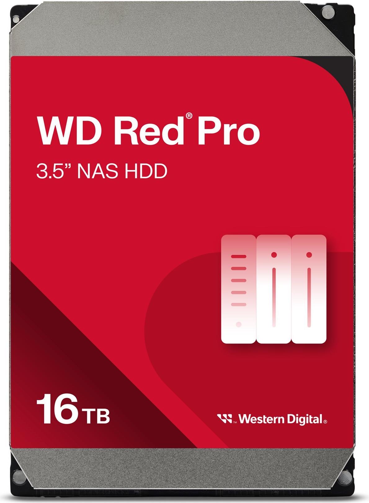 WD Red Pro WD161KFGX 16 TB 7200 rpm 512 MB 3.5" SATA 6Gb/s Rot