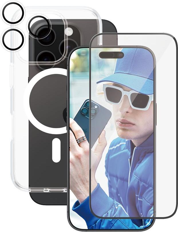 PanzerGlass CARE by PG3-in-1 Bundle iPhone16 6.3 Pro (B1338+2862+1286)