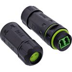 InLine LWL-Kupplung LC IP68 2x2 LC Buchse Outdoor M20 (69927B)