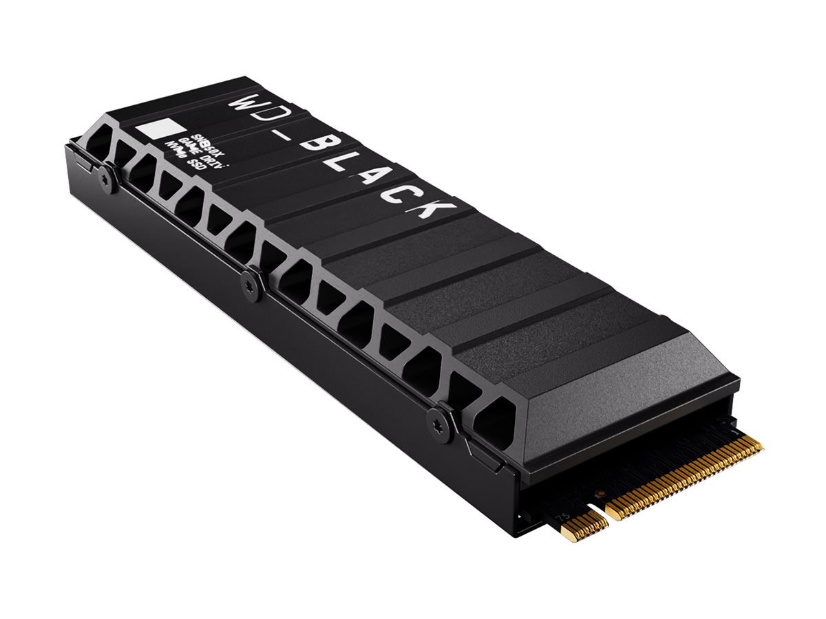 Western Digital WD_BLACK SN850X 4 TB M.2 2280 PCIe 4.0 x4 NVMe SSD mit Kühlkörper