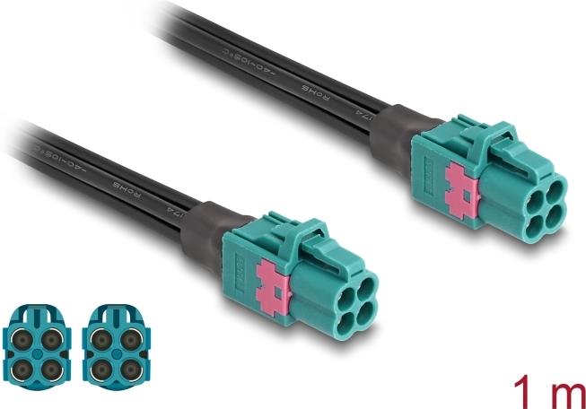 Delock Kabel Mini FAKRA Z Buchse quad zu (90288)