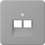 Jung Abdeckung CD569-2UAGR für UAE-Dose (CD569-2UAGR)