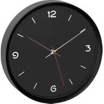 60.3056.01 schwarz Analoge Wanduhr (60.3056.01)