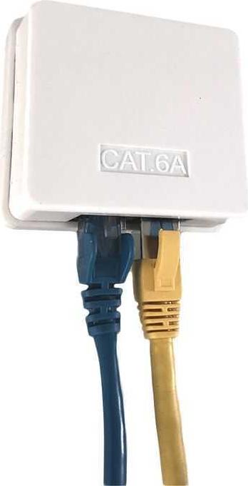 IT-BUDGET Netzwerk-Datendose 2 x RJ45 Buchse (90ITBDDAPE)