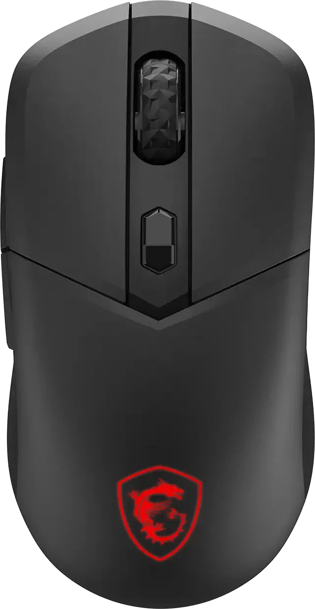 MSI VERSA 300 Wireless 8K Gaming Maus schwarz 26.000 DPI 8000 Hz 66 g