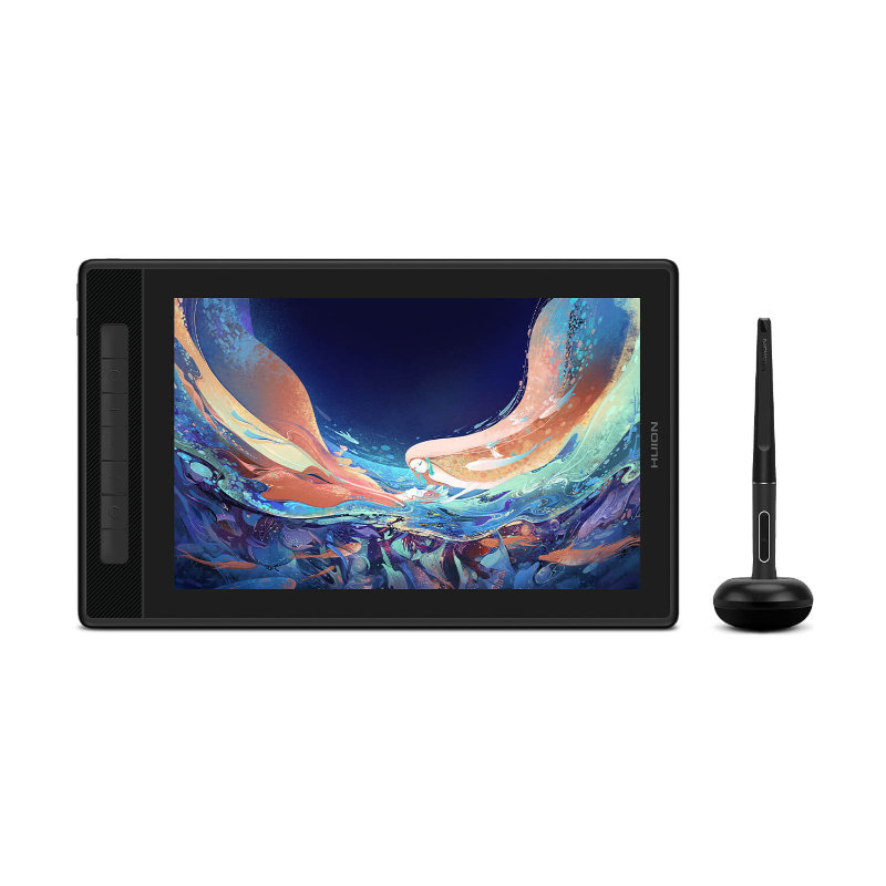 HUION Kamvas Pro 13 (2.5K) Grafiktablett 13,3" 2560 x 1600 5080 lpi USB Typ-C Silber