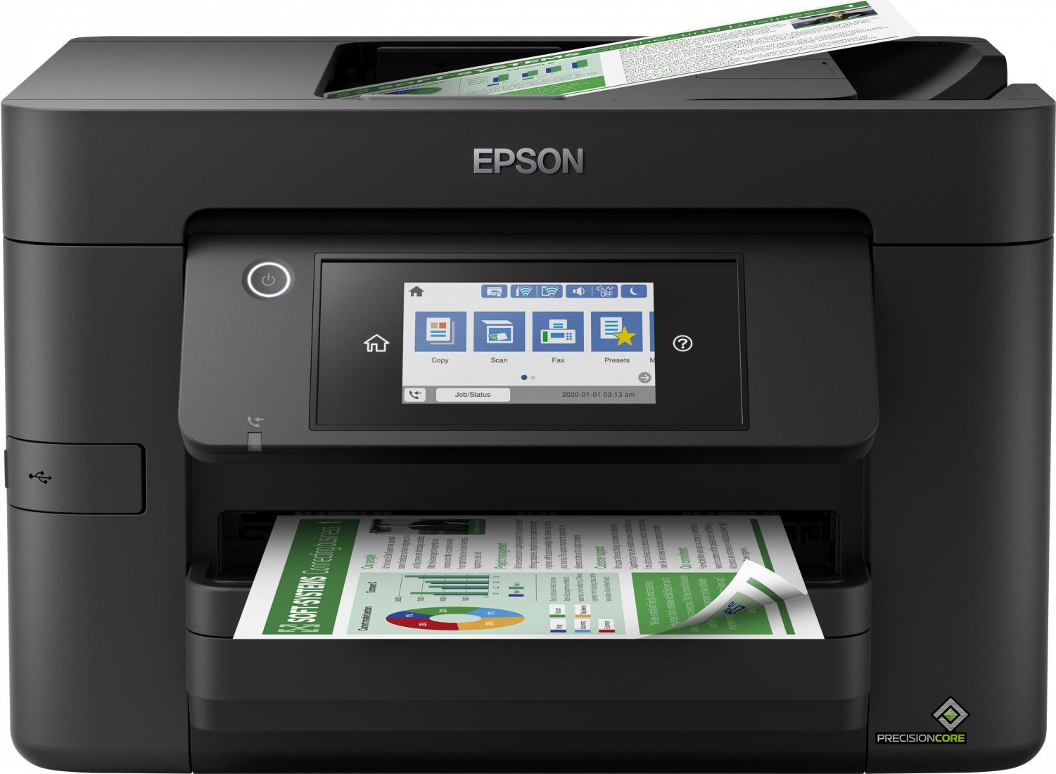 Epson WorkForce Pro WF-4825DWF Tintenstrahl A4 4800 x 2400 DPI 25 Seiten pro Minute WLAN (C11CJ06404)