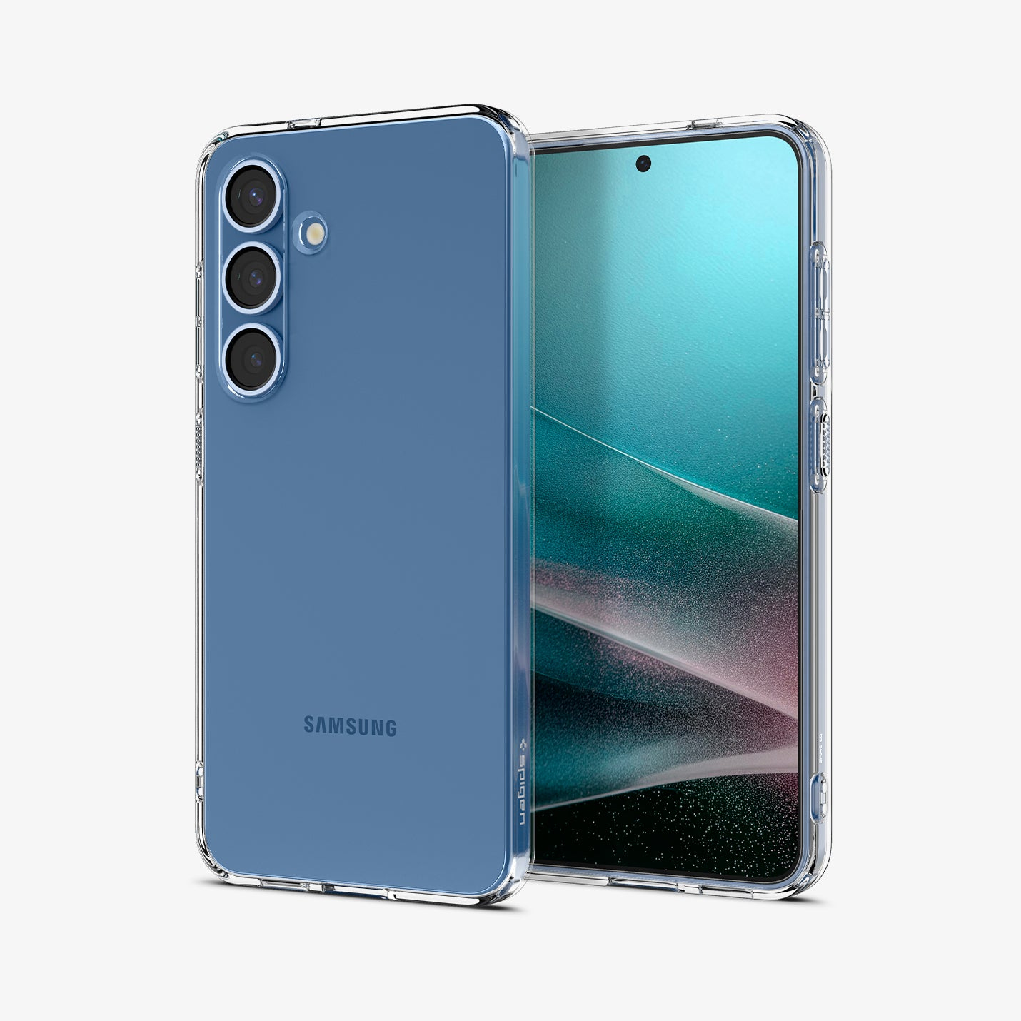 Spigen Liquid Crystal Handyhülle für Samsung Galaxy S25 6.2" Transparent