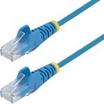 StarTech.com 10m Blue Slim CAT6 Ethernet Cable, Snagless, 28AWG, LSZH (N6PAT10MBLS)