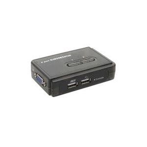 InLine KVM Switch 2-> 1 USB-VGA mit Kabelsatz (60612H)