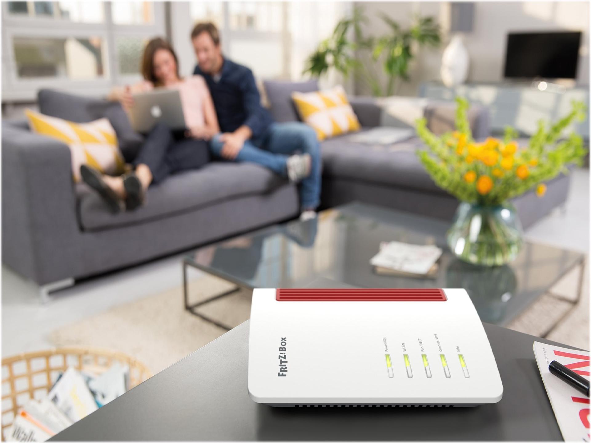 FRITZ! FRITZ!Box 7530 WLAN Router Wi-Fi 5 Dual-Band 866 Mbit/s