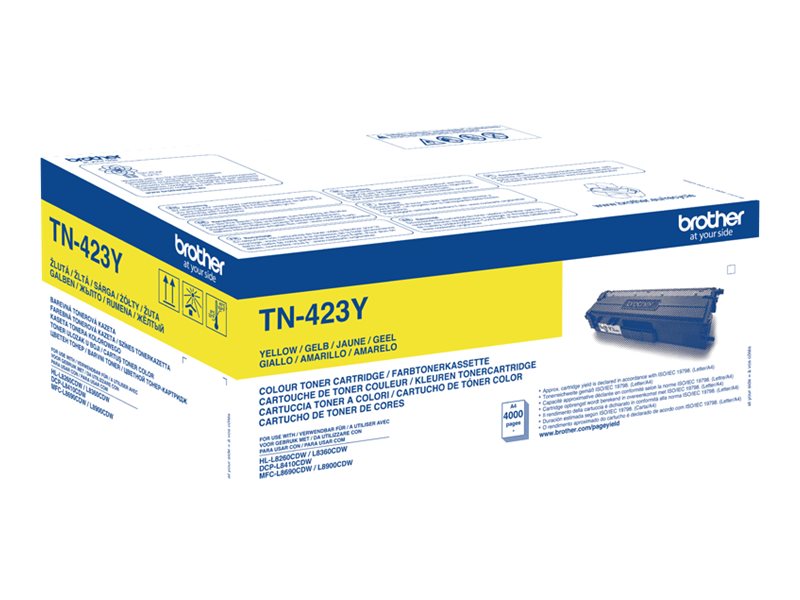 Brother TN-423Y Tonerpatrone Gelb Jumbo Yield 4.000 Seiten