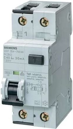 Siemens FI-Schutzschalter 1polig+N B10 A 0,03 (5SU1356-6KK10)