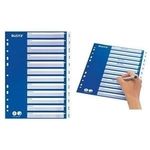 Esselte-Leitz Leitz Plastikregister Jan-Dez 12546001 A4 PP ws