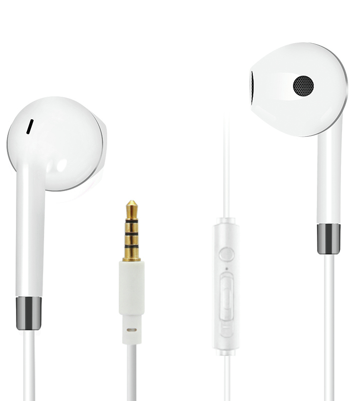 2GO 795964 In-Ear-Kopfhörer Kabelgebunden 3,5 mm Klinke Weiß