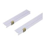 ELBA Pendelsichtleiste, 10 cm lang, transparent (99711)