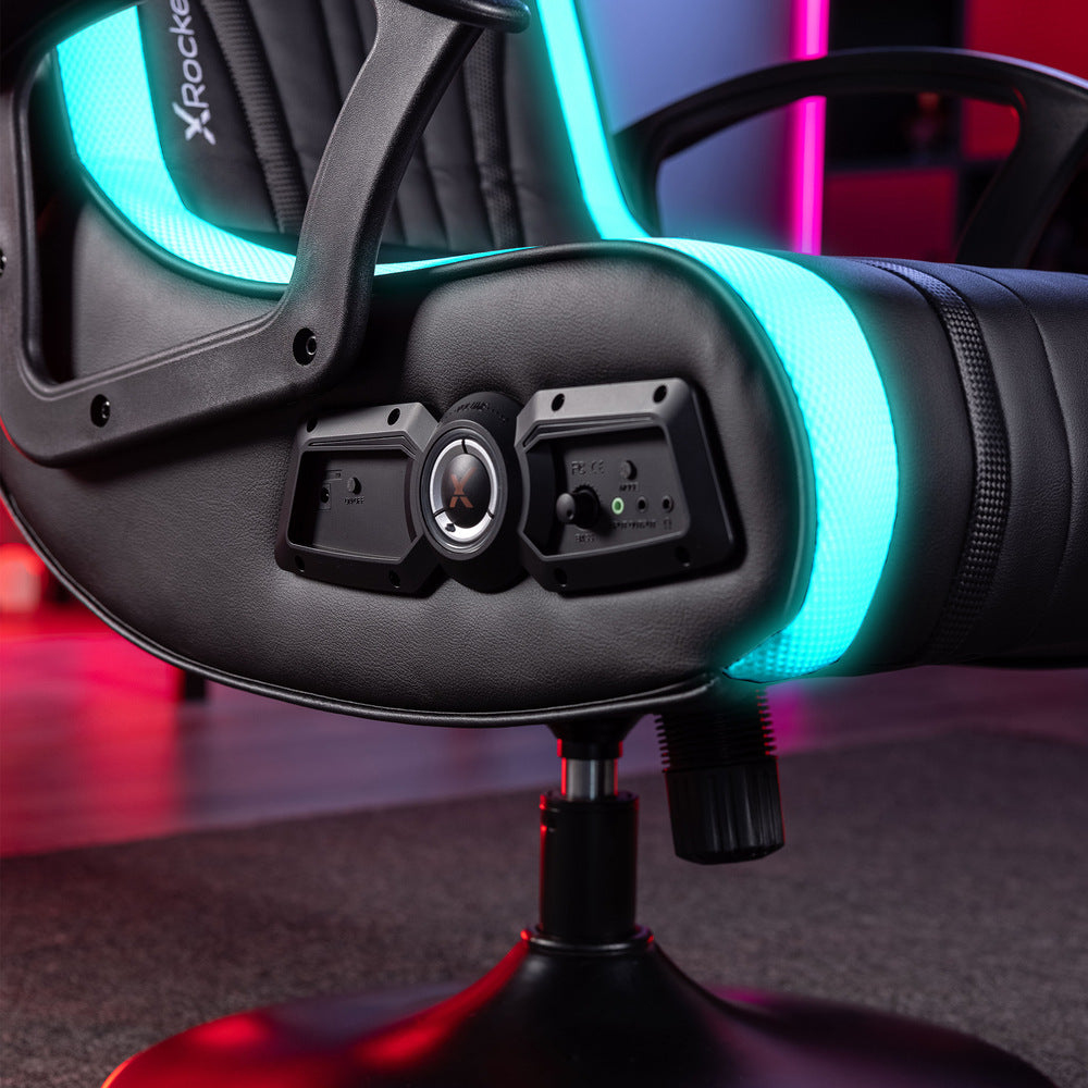 X-Rocker Fury RGB 2.1 Gaming Sessel Schwarz