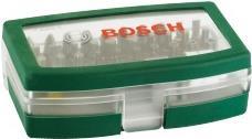 Bosch Accessories PROMOLINE 2607017063 Bit-Set 32teilig Schlitz, Kreuzschlitz Phillips, Kreuzschlitz Pozidriv, Innen-Sechskant, TORX BO, Innen-TORX