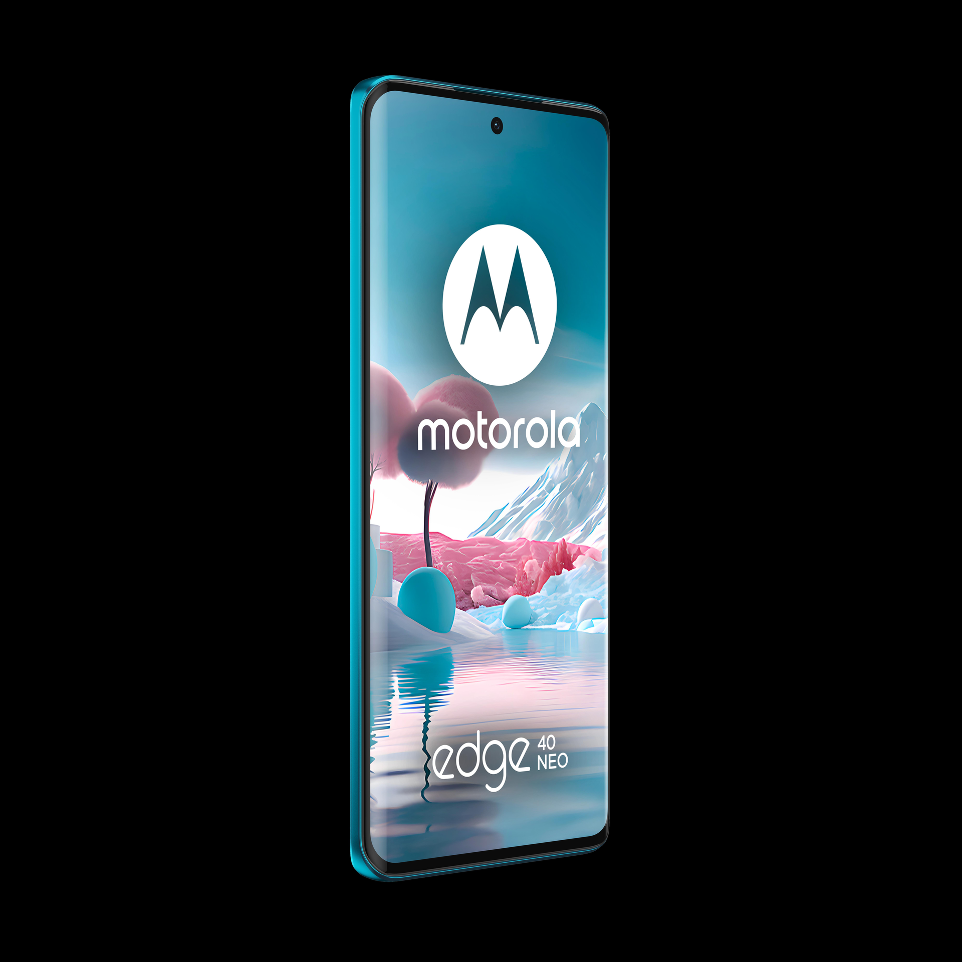 Motorola Edge 40 Neo 16,6 cm (6.55") Dual-SIM Android 13 5G USB Typ-C 12 GB 256 GB 5000 mAh Blau (PAYH0034SE)