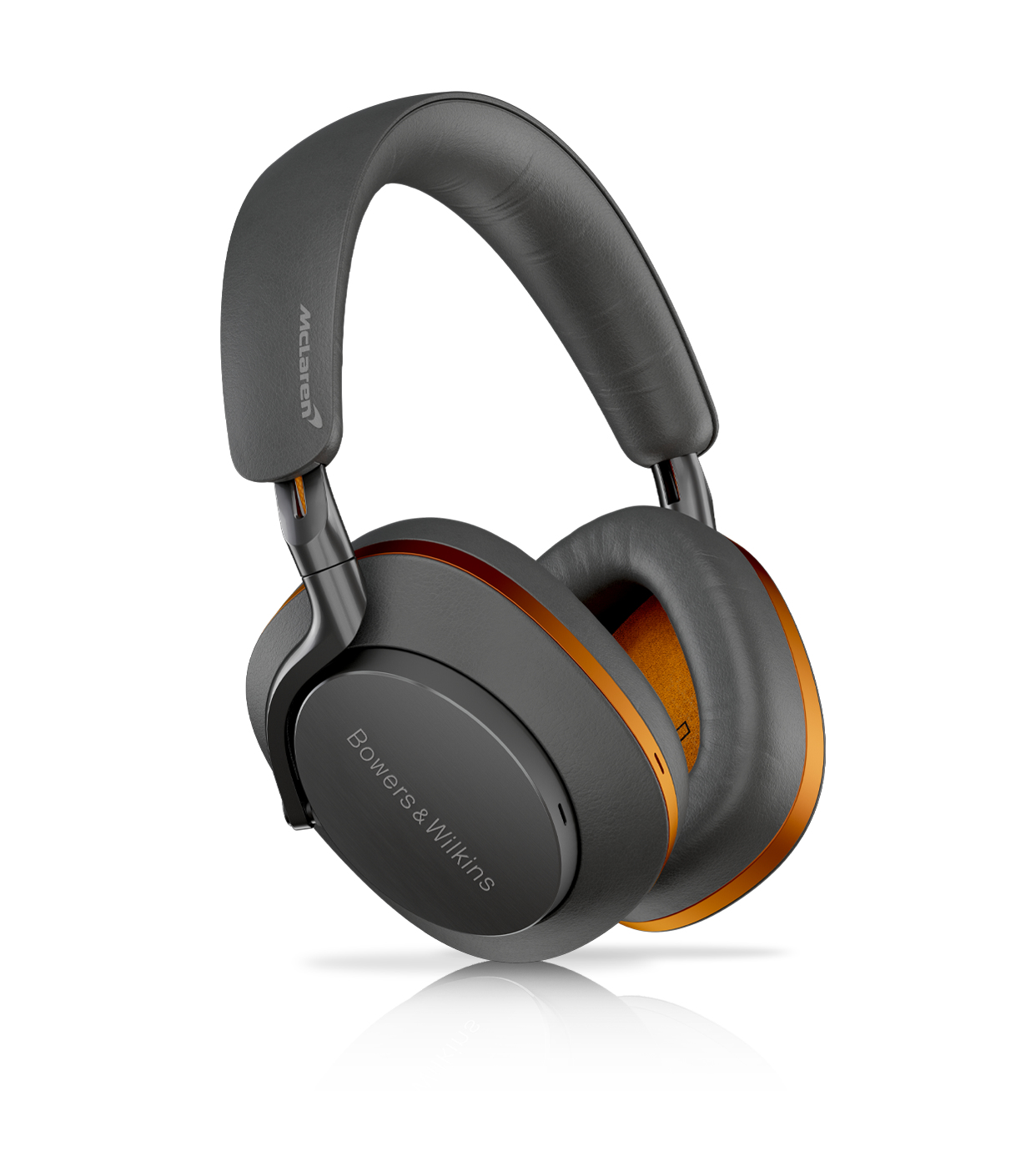 Bowers & Wilkins Px8 McLaren Edition Over-Ear Kopfhörer Bluetooth 5.2 ANC Grau/Orange