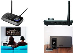 LogiLink - Drahtloser Bluetooth Audio-Empfänger / Transmitter für TV, drahtloser Kopfhörer (BT0062)