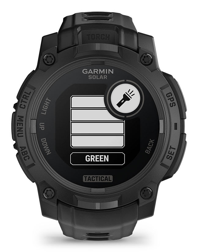 Garmin Instinct 3 Solar Tactical Edition 45 mm Schwarz