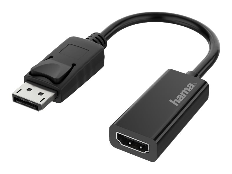 Hama DisplayPort-Adapter auf HDMI 4K Schwarz