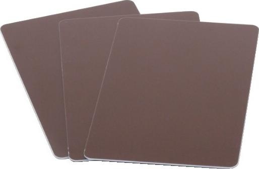 ARTDEV Plastikkarte (KARTEN-BLANKO-BRAUN)