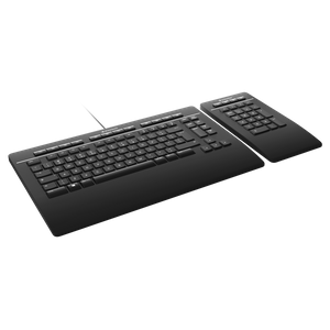 3Dconnexion Keyboard Pro with Numpad - Tastatur und Nummernfeld - USB - QWERT...