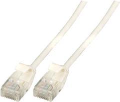 EFB-Elektronik RJ45 Patchkabel Cat.6A U/UTP TPE 3,6mm ultraflex weiß 3m Hersteller: EFB Elektronik (K8108WS.3)