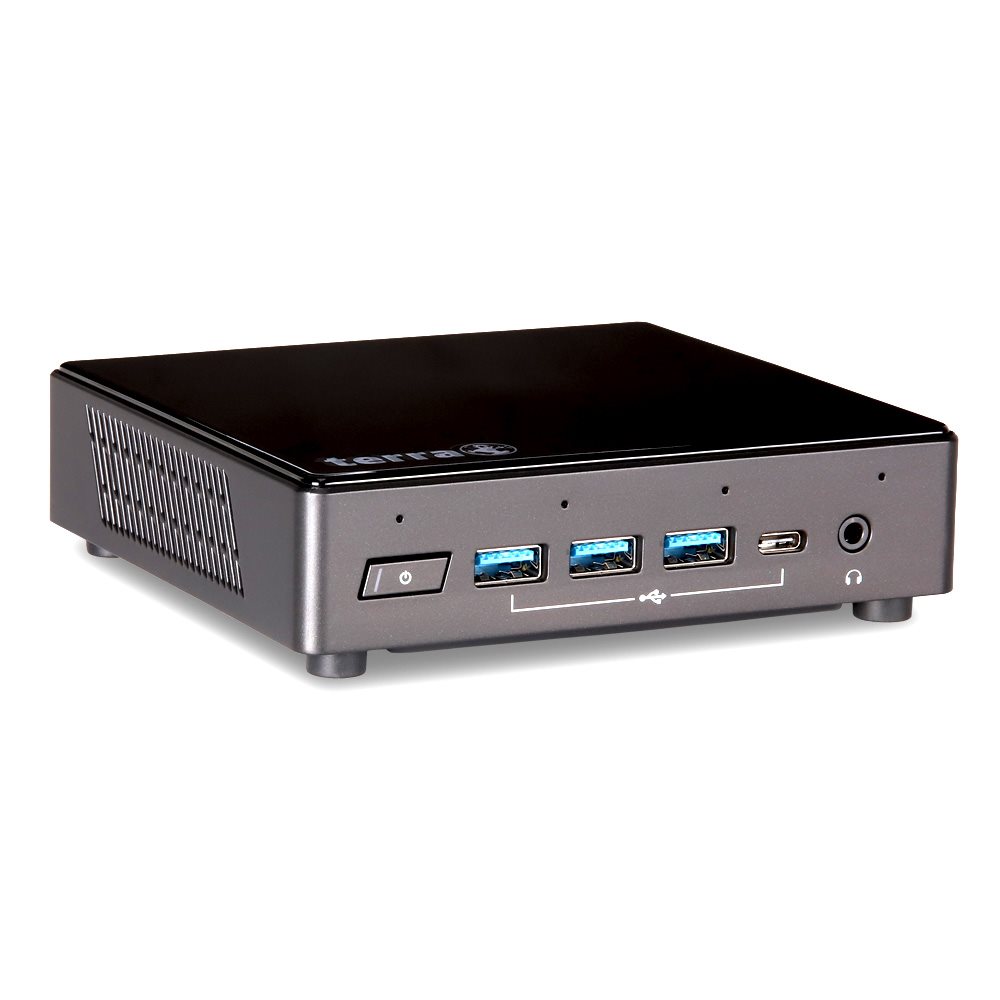TERRA PC-Micro 3100 SILENT GREENLINE 8 GB RAM 240 GB SSD Schwarz