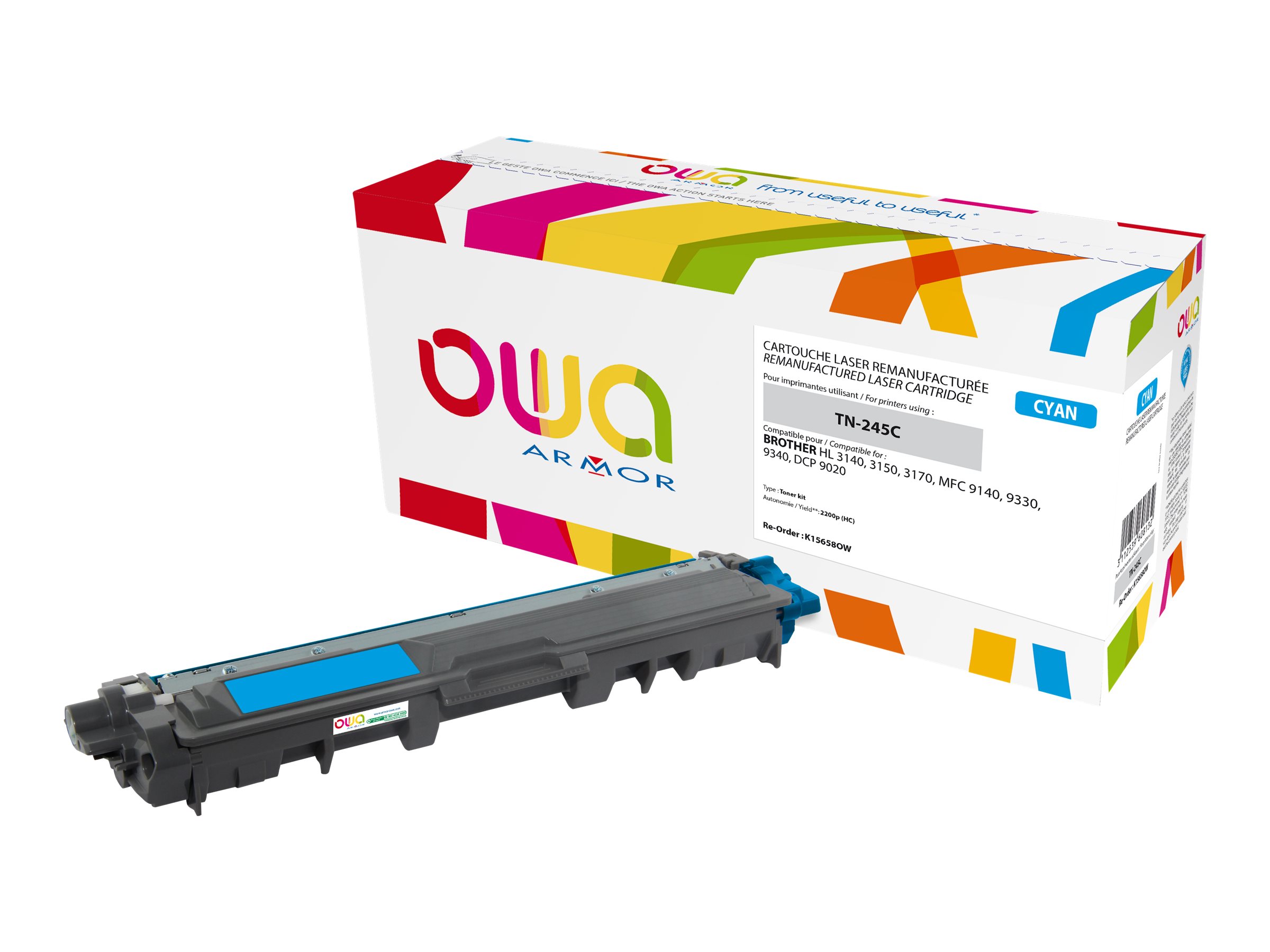 Armor OWA K15658OWN Lasertonerpatrone Cyan
